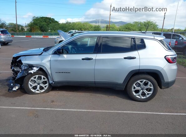 3C4NJDAN1ST588873 2025 JEEP COMPASS Серебряный 