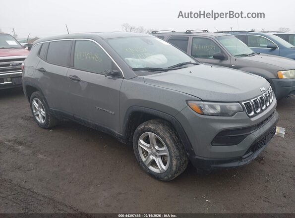 3C4NJDANXPT572968 2023 JEEP COMPASS Серый Передняя правая четверть
