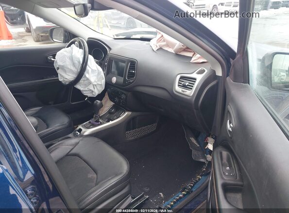 3C4NJDBB0HT656917 2017 JEEP NEW COMPASS Blue Widok wnętrza z przodu