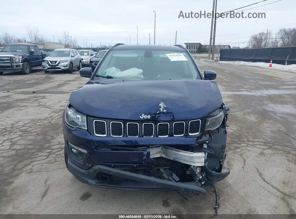 3C4NJDBB0HT656917 2017 JEEP NEW COMPASS Blue Widok wnętrza z tyłu