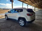 2019 Jeep Compass Latitude Белый vin: 3C4NJDBB0KT650705