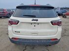 2018 Jeep Compass Latitude White vin: 3C4NJDBB1JT298703