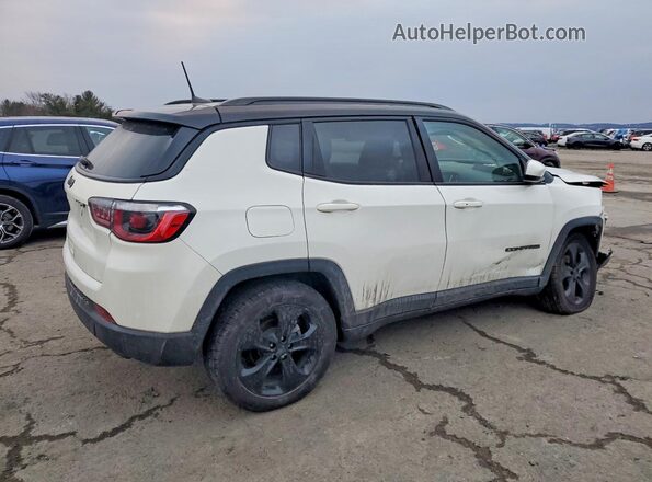 3C4NJDBB1JT298703 2018 JEEP COMPASS White Trasero derecho