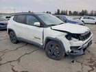 2018 Jeep Compass Latitude White vin: 3C4NJDBB1JT298703