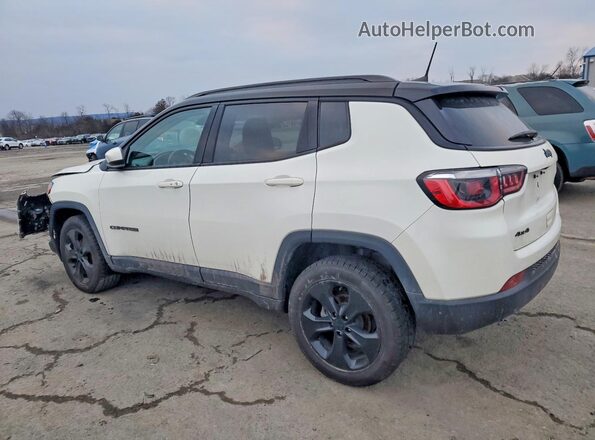 3C4NJDBB1JT298703 2018 JEEP COMPASS White Trasero izquierdo