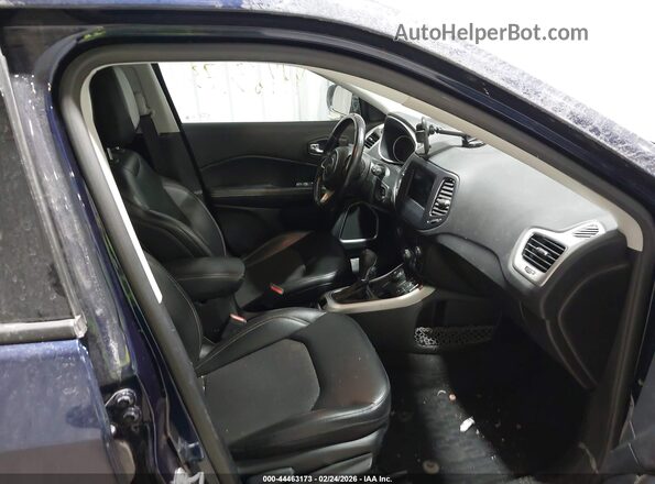 3C4NJDBB1MT599816 2021 JEEP COMPASS Синий Вид салона спереди
