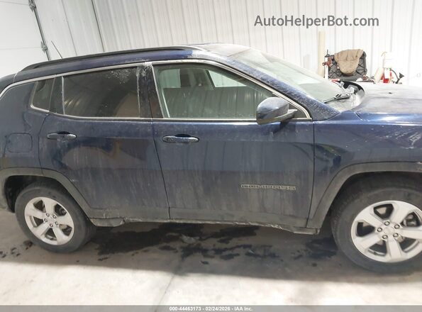 3C4NJDBB1MT599816 2021 JEEP COMPASS Синий Вид задней части салона