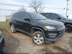 2018 Jeep Compass Latitude 4x4 Black vin: 3C4NJDBB2JT147448
