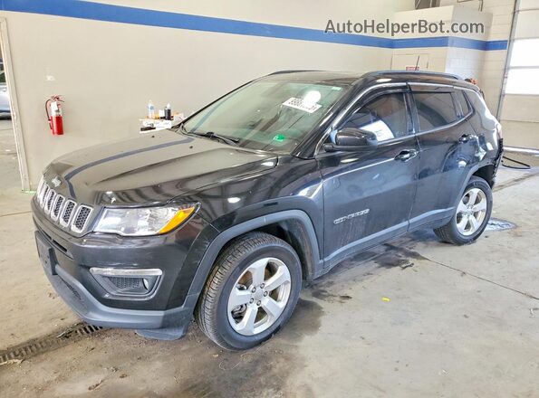 3C4NJDBB2KT653735 2019 JEEP COMPASS Black Vista tres cuartos delantera izquierda