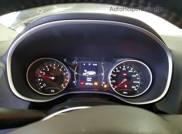 3C4NJDBB2KT653735 2019 JEEP COMPASS Black Vista del cuadro de instrumentos