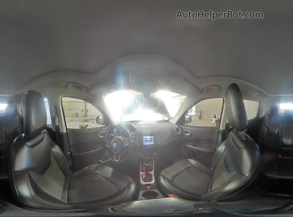 3C4NJDBB2KT653735 2019 JEEP COMPASS Black Vista interior de 360 grados