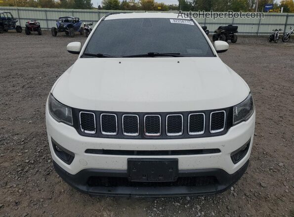 3C4NJDBB2KT695998 2019 JEEP COMPASS White Դիմացի տեսք