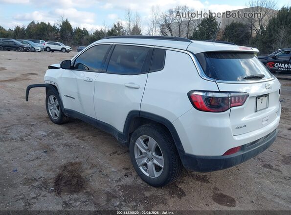3C4NJDBB2NT206553 2022 JEEP COMPASS White Tył lewy