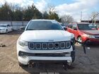 2022 Jeep Compass Latitude 4x4 White vin: 3C4NJDBB2NT206553