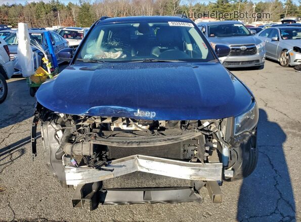 3C4NJDBB3KT645918 2019 JEEP COMPASS Blue Widok z przodu