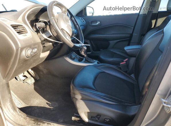 3C4NJDBB5MT503119 2021 JEEP COMPASS Silver Widok wnętrza z przodu