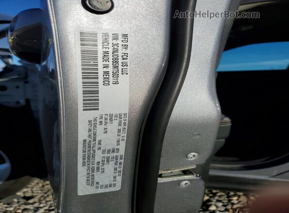 3C4NJDBB5MT503119 2021 JEEP COMPASS Silver Widok naklejki z numerem VIN