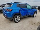 2019 Jeep Compass Latitude Blue vin: 3C4NJDBB6KT647386