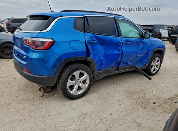 3C4NJDBB6KT647386 2019 JEEP COMPASS Blue Հետևի աջ