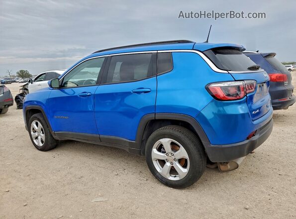 3C4NJDBB6KT647386 2019 JEEP COMPASS Blue Հետևի ձախ