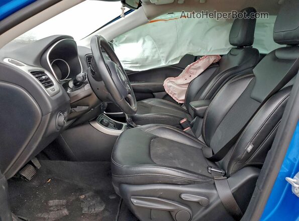 3C4NJDBB6KT647386 2019 JEEP COMPASS Blue Սալոնի դիմացի տեսք