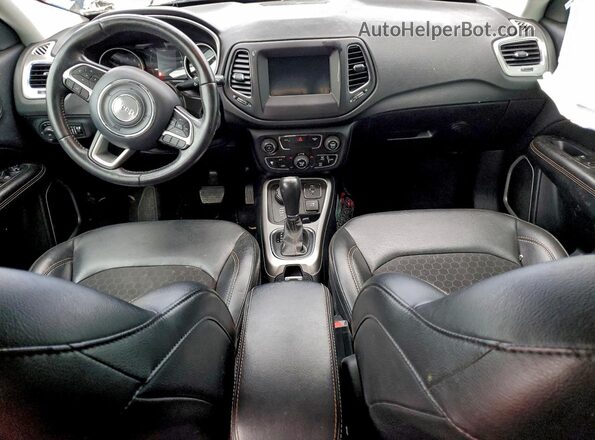 3C4NJDBB6KT647386 2019 JEEP COMPASS Blue Առջևի վահանակի տեսք