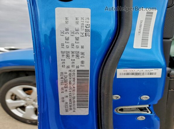 3C4NJDBB6KT647386 2019 JEEP COMPASS Blue Շարժիչի բաժամունքի տեսք