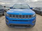 2019 Jeep Compass Latitude Blue vin: 3C4NJDBB6KT647386