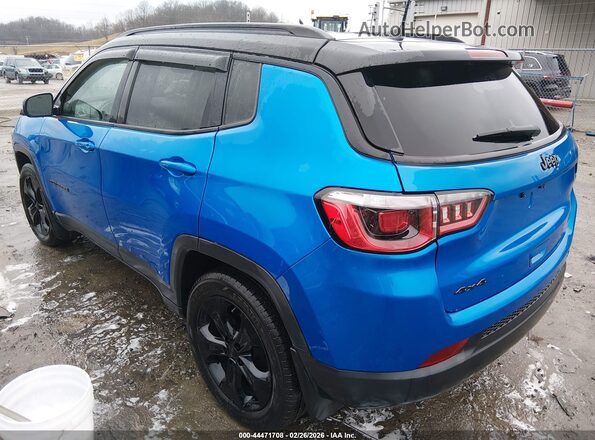 3C4NJDBB6KT697575 2019 JEEP COMPASS Синий Задняя левая четверть