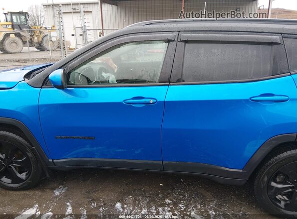3C4NJDBB6KT697575 2019 JEEP COMPASS Синий Панорамный вид салона 360°