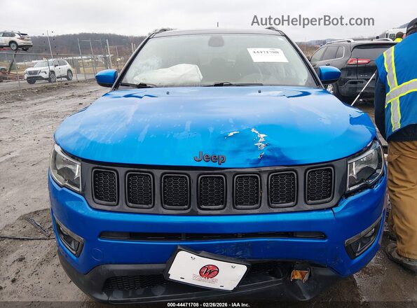 3C4NJDBB6KT697575 2019 JEEP COMPASS Синий Вид щитка приборов
