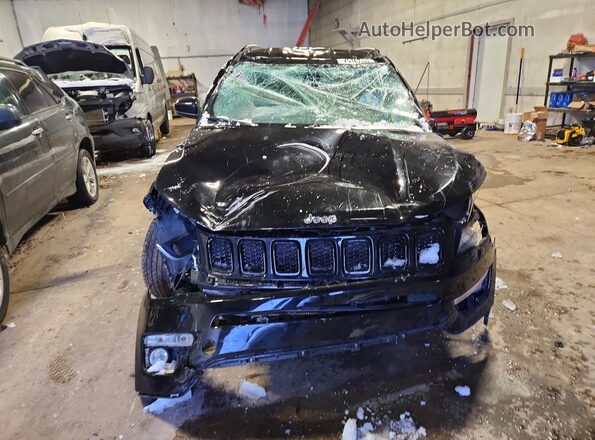 3C4NJDBB8KT754875 2019 JEEP COMPASS Black Դիմացի տեսք