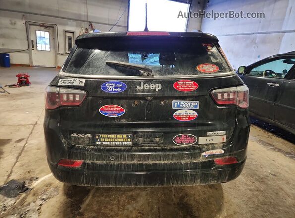 3C4NJDBB8KT754875 2019 JEEP COMPASS Black Հետևի տեսք