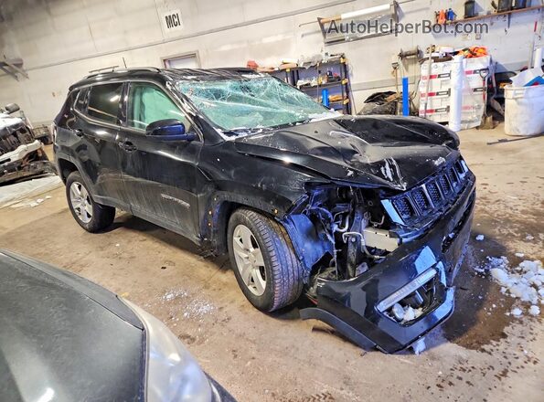 3C4NJDBB8KT754875 2019 JEEP COMPASS Black Առջևի աջ