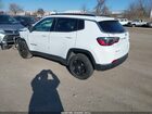 2022 Jeep Compass Latitude 4x4 White vin: 3C4NJDBB8NT219582