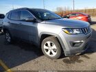 2018 Jeep Compass Latitude 4x4 Gray vin: 3C4NJDBB9JT168345