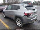 2019 Jeep Compass Latitude 4x4 Серебряный vin: 3C4NJDBB9KT595235