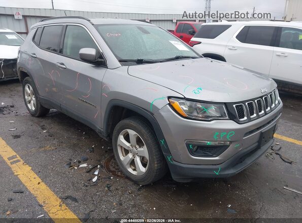 3C4NJDBB9KT595235 2019 JEEP COMPASS Серебряный Передняя правая четверть