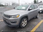 2019 Jeep Compass Latitude 4x4 Серебряный vin: 3C4NJDBB9KT595235