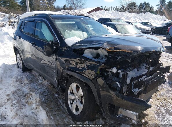 3C4NJDBB9KT847680 2019 JEEP COMPASS Black Առջևի աջ