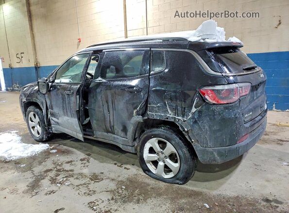 3C4NJDBBXKT649934 2019 JEEP COMPASS Black Հետևի ձախ