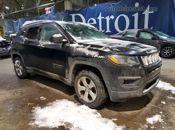 3C4NJDBBXKT649934 2019 JEEP COMPASS Black Առջևի աջ