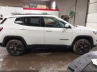 2019 Jeep Compass Latitude 4x4 White vin: 3C4NJDBBXKT813490