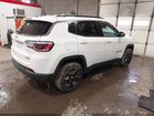 2019 Jeep Compass Latitude 4x4 White vin: 3C4NJDBBXKT813490
