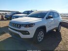 2025 Jeep Compass Latitude 4x4 White vin: 3C4NJDBN0ST611106