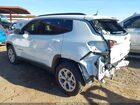 2025 Jeep Compass Latitude 4x4 White vin: 3C4NJDBN0ST611106