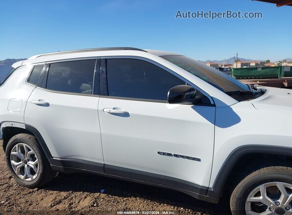 3C4NJDBN0ST611106 2025 JEEP COMPASS White Widok wnętrza 360 stopni