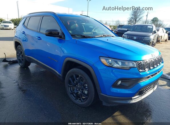 3C4NJDBN0TT159708 2026 JEEP COMPASS Синий Передняя правая четверть