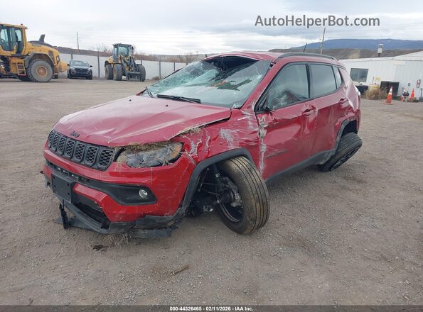 3C4NJDBN2TT162576 2026 JEEP COMPASS Red Vista tres cuartos delantera izquierda