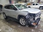 2024 Jeep Compass Latitude Silver vin: 3C4NJDBN7RT147287